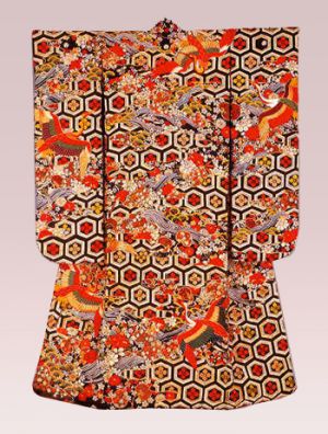 Silk kimono collection - bright colourful patterns - antique fashion.jpg